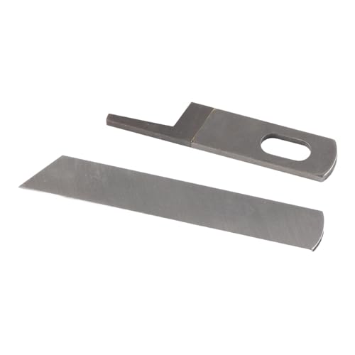 Tihebeyan Hochwertiges Oberes und Unteres Klingen -Kit Korrosionsbeständiges Messer Overlock Vane/Wing für Siruba 747.737, Geeignet für Nähenthusiasten von Tihebeyan