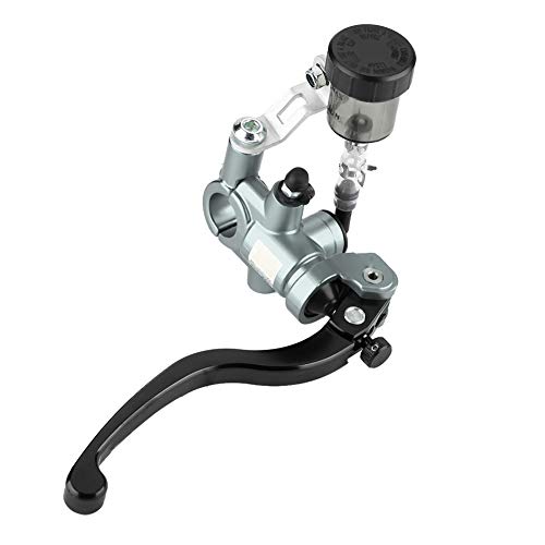 Tihebeyan Höchstqualität Hydraulische Kupplungshebel für die Hauptzylinder -einfache Bremspumpe für Elektrische Motorräder Schwarzer CNC -Aluminium (Ti-Farbe) von Tihebeyan