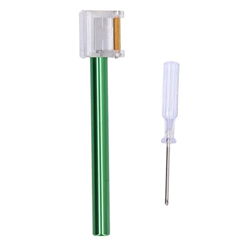 Tihebeyan Lederfarbstoff Kit, Lederkantenfarbstiftstift Hochdichte Festigkeit Korssionsbeständigkeit für DIY -Kantenfärben mit Feiner Verarbeitung (Grüner Ölstift mit Topfkante) von Tihebeyan
