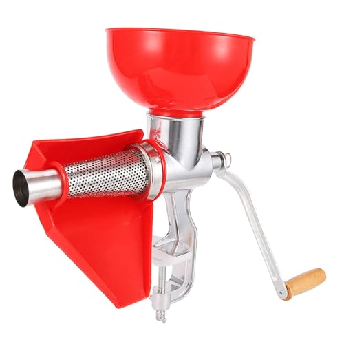 Tihebeyan Manuelles Entsafter für Obst -Tomaten -Zitronenorange, Aluminiumlegierkörper, Edelstahlfilter, Geeignet für Haus oder Getränkegeschäft Tihebeyan Manuelles Entsafter für Obst -Tomaten -Zitronenorange, Aluminiumlegierkörper, Edelstahlfilter, Geeignet für Haus oder Getränkegeschäft von Tihebeyan