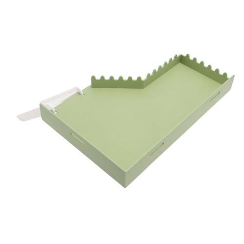 Tihebeyan Mehrzweck -Hamster -Plattform mit Leiter Innovatives Design Sicheres Material Hamster Standplattform Spielzeug für Käfigruhe und Spiel Spaß Interaktive Spielplattform mit Leiter, (L Form) von Tihebeyan