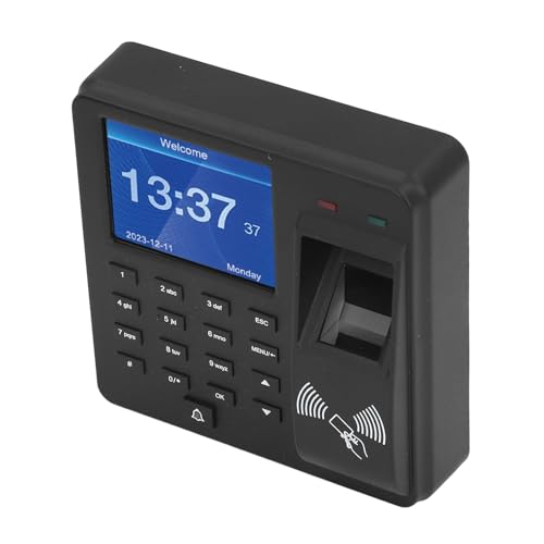 Tihebeyan Mitarbeiterbetreuung Fingerabdruckmaschine Zuverlässiger Zeituhr Punch für Office School, 3-in-1-Anwesenheitsgerät für Effiziente Zeitverfolgung, ABS-Material Tihebeyan Mitarbeiterbetreuung Fingerabdruckmaschine Zuverlässiger Zeituhr Punch für Office School, 3-in-1-Anwesenheitsgerät für Effiziente Zeitverfolgung, ABS-Material von Tihebeyan
