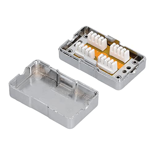 Tihebeyan Netzwerkdrahtkasten, Cat6 -Anschlussbox mit Einzelanschluss -RJ45 Anschluss, ABS Kunststoff Schild/Abdeckung, Haltbares Material, Einfach zu Installieren Tihebeyan Netzwerkdrahtkasten, Cat6 -Anschlussbox mit Einzelanschluss -RJ45 Anschluss, ABS Kunststoff Schild/Abdeckung, Haltbares Material, Einfach zu Installieren von Tihebeyan
