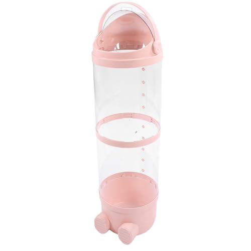 Tihebeyan Niedlicher Gefüllter Tierzoo -Lagereimer für Kinderplüschpuppen mit Geräumigem Innenraum und Klarem Design (PINK) von Tihebeyan