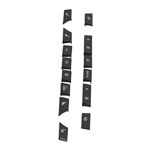 Tihebeyan OEM 61319313924 Lufttafelknöpfe Kit Transparente Markierungen für 5 F07 GT/F10/F11 -Serie, Langlebige A/C -Heizungsschalterabdeckung für Autobesitzer Tihebeyan OEM 61319313924 Lufttafelknöpfe Kit Transparente Markierungen für 5 F07 GT/F10/F11 -Serie, Langlebige A/C -Heizungsschalterabdeckung für Autobesitzer von Tihebeyan