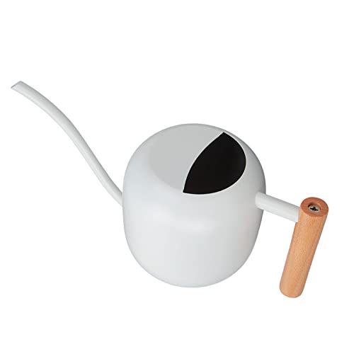 Tihebeyan Premium Edelstahlwässerung mit Langem Ausguss 1200 Ml Zuverlässiges Werkzeug für Gartenbegeisterte (WHITE) von Tihebeyan