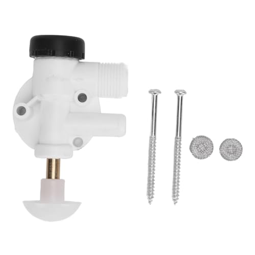 Tihebeyan RV-Toiletten-Wasserventil-Set 385314349, Ersatz für Traveller mit Hochwertigen ABS-Materialien, Einfache Installation für VacuFlush Pedalspültoilette Tihebeyan RV-Toiletten-Wasserventil-Set 385314349, Ersatz für Traveller mit Hochwertigen ABS-Materialien, Einfache Installation für VacuFlush Pedalspültoilette von Tihebeyan