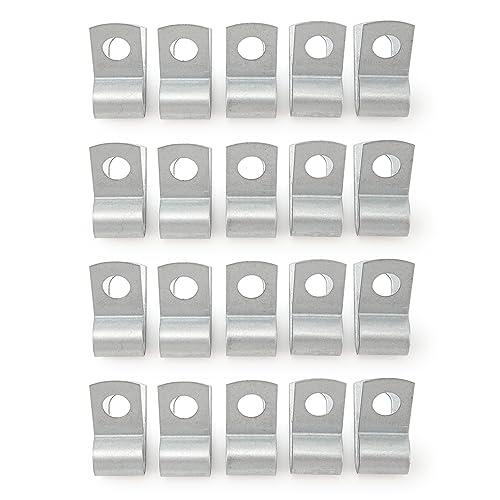 Tihebeyan Universal Fit Fit Fuel Schlauchklemme Set Robuster Metallkonstruktion für Autoenthusiasten Einfache Installation (3/8 Zoll) von Tihebeyan