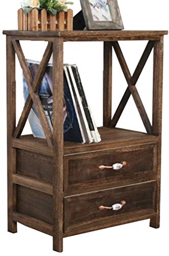 Generic Nachttisch für Schlafzimmer Aufbewahrungsschrank Mediterran Schlicht Massivholz Retro Schubladen Garten Vitrine Wohnzimmer Eckschrank Aufbewahrung für Home Office Generic Nachttisch für Schlafzimmer Aufbewahrungsschrank Mediterran Schlicht Massivholz Retro Schubladen Garten Vitrine Wohnzimmer Eckschrank Aufbewahrung für Home Office von Tiiiopkvvv