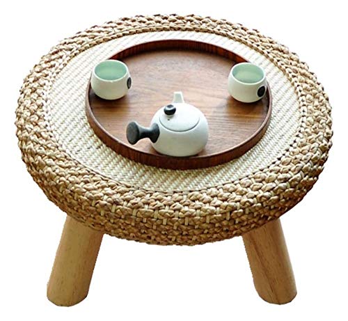 Japanischer antiker Bodentisch Tee Couchtisch Zen Sofa Tisch Kaffee Schreibtisch Stilvoll Tatami Tee Rattan Gras Fenster Japanischer Stil Persönlichkeit Teekunst Nordisches Holz Balkon Kaffee von Tiiiopkvvv