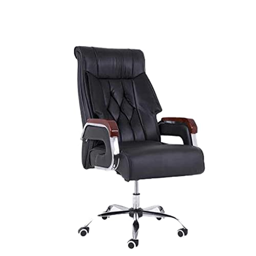 Tiiiopkvvv Bürostuhl, Chefsessel, Chefsstuhl, modischer Bürostuhl, Computerstuhl, Heimpersonal, Drehstuhl, Hebestuhl, 360 Grad drehbar von Tiiiopkvvv