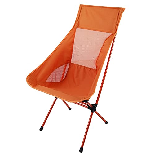 Tiiiopkvvv Campingstuhl, leicht, zusammenklappbar, hohe Rückenlehne, mit Tragetasche, Aluminium, 600D, Oxford-Stoff, atmungsaktiv, bequem für Camping, Wandern Tiiiopkvvv Campingstuhl, leicht, zusammenklappbar, hohe Rückenlehne, mit Tragetasche, Aluminium, 600D, Oxford-Stoff, atmungsaktiv, bequem für Camping, Wandern von Tiiiopkvvv