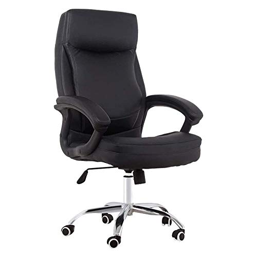 Tiiiopkvvv Computerstuhl, Heimbürostuhl, ergonomischer Chefsessel, Netz-Hebestuhl, Drehstuhl, kann um 360 Grad gedreht werden, verstellbare Sitzhöhe, Rennstuhl, Liegestuhl von Tiiiopkvvv