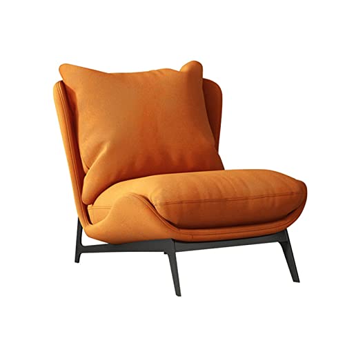 Tiiiopkvvv Einzelsofa Stuhl Leder Einzelstuhl Heimstoff Einfacher moderner Einzelstuhl Wohnzimmer Schlafzimmer Balkon Freizeit Sofa Stuhl (Farbe: 06) (3) von Tiiiopkvvv
