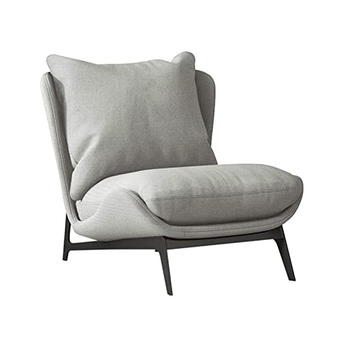 Tiiiopkvvv Einzelsofa Stuhl Leder Einzelstuhl Heimstoff Einfacher moderner Einzelstuhl Wohnzimmer Schlafzimmer Balkon Freizeit Sofa Stuhl (Farbe: 07) (2) von Tiiiopkvvv
