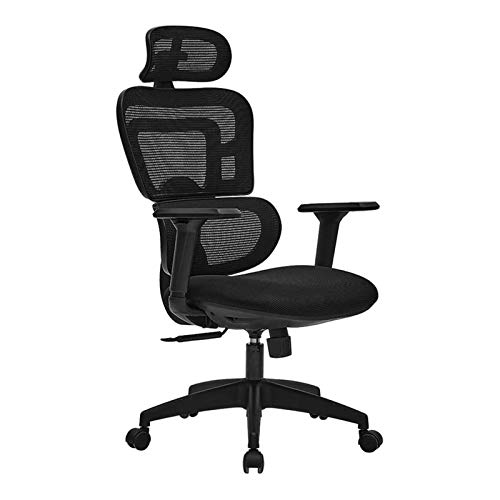 Tiiiopkvvv Ergonomischer Computerstuhl, Bürostuhl, Chefsstuhl, Heimdrehstuhl, Taillenstütze, bequeme Liege von Tiiiopkvvv