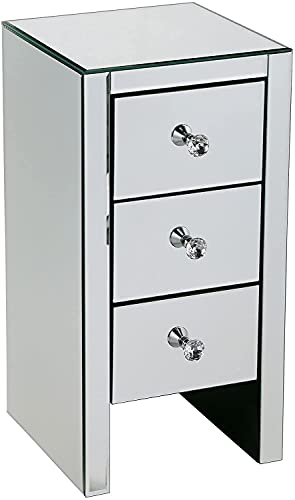 Tiiiopkvvv Generic Nachttisch für Schlafzimmer Spiegel Nachttisch Moderner Couchtisch im Schlafzimmer und Wohnzimmer Silber Finish Beistelltisch für Home Office Tiiiopkvvv Generic Nachttisch für Schlafzimmer Spiegel Nachttisch Moderner Couchtisch im Schlafzimmer und Wohnzimmer Silber Finish Beistelltisch für Home Office von Tiiiopkvvv