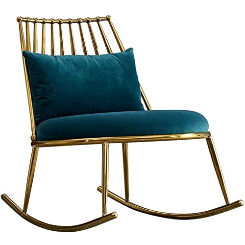 Tiiiopkvvv Home Einzelsofa Schaukelstuhl Metallgurt Kissen Hohe Rückenlehne Terrasse Arbeitszimmer Lounge Stuhl Mode Einfach Balkon Schlafzimmer Freizeit Schaukelstuhl Tiiiopkvvv Home Einzelsofa Schaukelstuhl Metallgurt Kissen Hohe Rückenlehne Terrasse Arbeitszimmer Lounge Stuhl Mode Einfach Balkon Schlafzimmer Freizeit Schaukelstuhl von Tiiiopkvvv