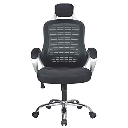 Tiiiopkvvv Home Office Schreibtischstühle Videospiel Stühle Mesh Verstellbare Kopfstütze Lendenwirbelstütze 3D Armlehne Bürostuhl Dunkelschwarz Tiiiopkvvv Home Office Schreibtischstühle Videospiel Stühle Mesh Verstellbare Kopfstütze Lendenwirbelstütze 3D Armlehne Bürostuhl Dunkelschwarz von Tiiiopkvvv