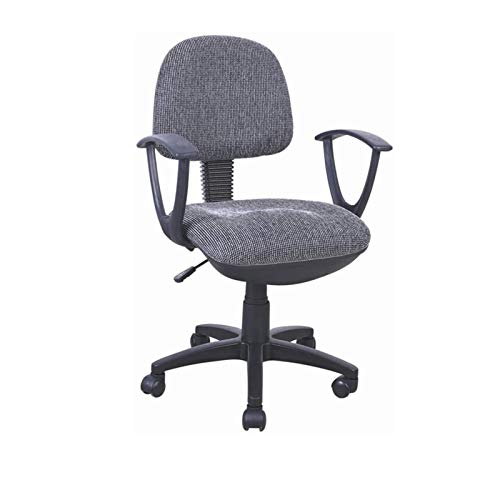 Tiiiopkvvv Home Office Schreibtischstühle Videospielstühle Ergonomische Hochlehner Mesh Büro Chefsessel Armlehnen und Lendenwirbelstütze (Farbe: Blau) (Grau) von Tiiiopkvvv