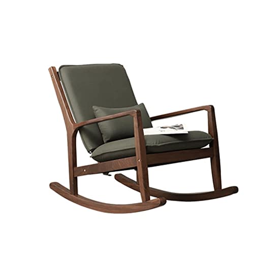 Tiiiopkvvv Lazy Sofa Schaukelstuhl für Balkon, Zuhause, Freizeit, Schlafzimmer, modern, minimalistisch, Massivholz, Schwarz Tiiiopkvvv Lazy Sofa Schaukelstuhl für Balkon, Zuhause, Freizeit, Schlafzimmer, modern, minimalistisch, Massivholz, Schwarz von Tiiiopkvvv