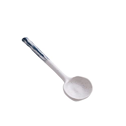 Tiiiopkvvv Löffel, Küchenwaren, Geschirr, Schaufel mit Griff, Suppenlöffel, Rühren, Kochen, großes Fassungsvermögen, Geschirr, Suppenlöffel (Größe : 6) () von Tiiiopkvvv