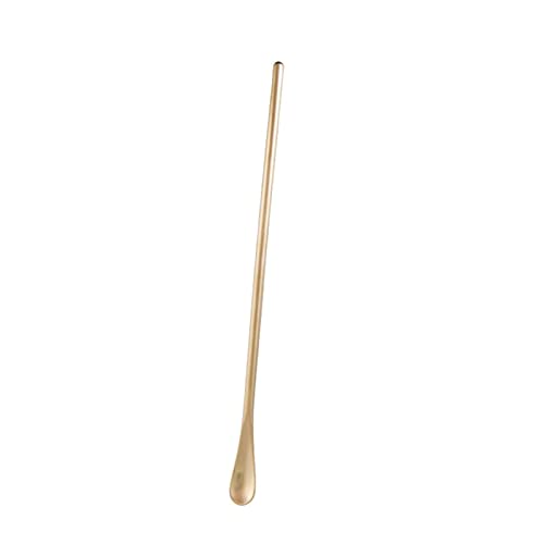 Tiiiopkvvv Löffel, langer Rührer, Kaffeelöffel, kreativer Eislöffel, Barkeeper, Honiglöffel, Edelstahl, Esslöffel, Espressolöffel, Suppenlöffel (Größe: 6 Stück) () von Tiiiopkvvv