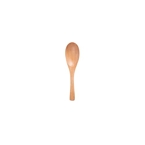 Tiiiopkvvv Löffel aus Holz mit langem Griff, Haushalts-Suppenlöffel, mehrere Modelle, Farbe, handgefertigter Löffel, Suppenlöffel (Farbe: 07) (9) von Tiiiopkvvv