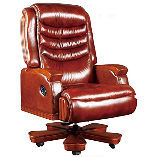 Tiiiopkvvv President Chair Home Massivholz Leder Chefsessel Computerstuhl für Zuhause und Büro Tiiiopkvvv President Chair Home Massivholz Leder Chefsessel Computerstuhl für Zuhause und Büro von Tiiiopkvvv