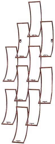 Tiiiopkvvv Wand-Weinregal Weinflaschenregal Weinregal Weinregal Kreatives Hängendes Flaschenregal Starke Tragfähigkeit Lagerregal Tiiiopkvvv Wand-Weinregal Weinflaschenregal Weinregal Weinregal Kreatives Hängendes Flaschenregal Starke Tragfähigkeit Lagerregal von Tiiiopkvvv