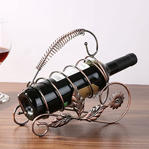Tiiiopkvvv Weinregal Metall Weinregal Schmiedeeisen Weinregal Weinflaschenregal Antikes Kupfer Weinregal Eisendraht Handwerk Ornament Weinflaschenhalter Tiiiopkvvv Weinregal Metall Weinregal Schmiedeeisen Weinregal Weinflaschenregal Antikes Kupfer Weinregal Eisendraht Handwerk Ornament Weinflaschenhalter von Tiiiopkvvv