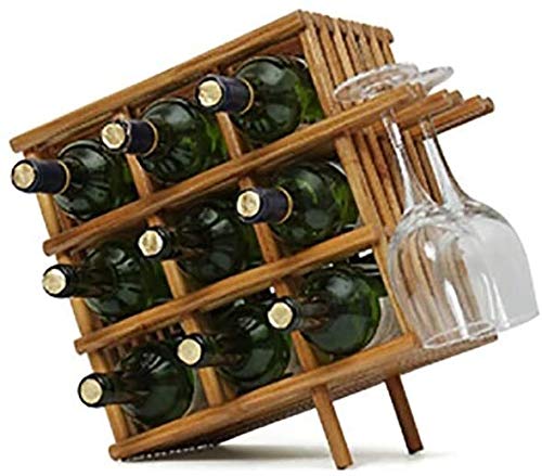 Tiiiopkvvv Weinregal aus Massivholz, kreatives Weinregal, Restaurant, europäisches Weinglasregal, Kelchregal, zum Aufhängen, einfach zu installieren, Lagerregal Tiiiopkvvv Weinregal aus Massivholz, kreatives Weinregal, Restaurant, europäisches Weinglasregal, Kelchregal, zum Aufhängen, einfach zu installieren, Lagerregal von Tiiiopkvvv