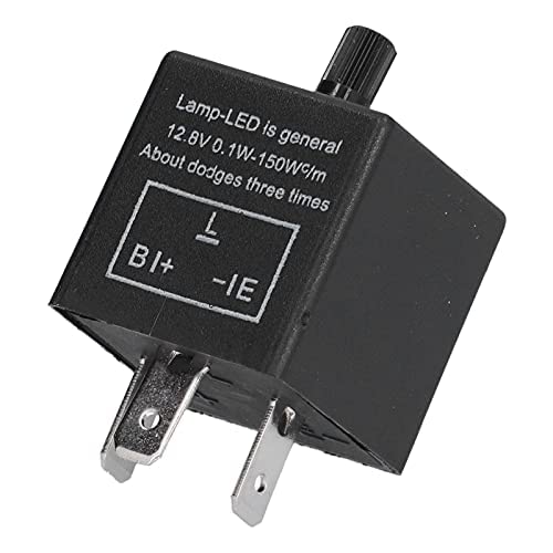 Tiiyee 12V Heavy Duty Electronic Flasher Relay Compatible with Electronic Fixed Flasher Turn Signal LED Flasher Bulbs Power Distribution Control Equipment Tiiyee 12V Heavy Duty Electronic Flasher Relay Compatible with Electronic Fixed Flasher Turn Signal LED Flasher Bulbs Power Distribution Control Equipment von Tiiyee