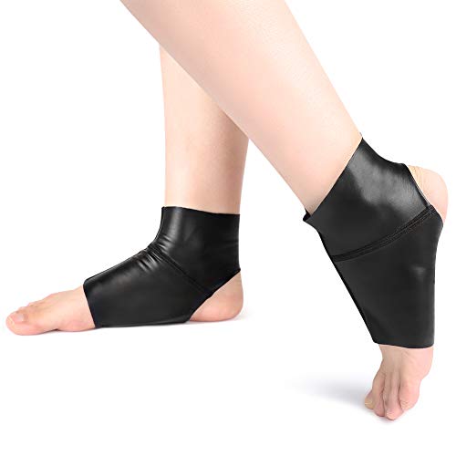 Fußgewölbe Stützhülsen, Ferse Fuß Arch Support Brace Bogen Bandagen Plantarfasziitis Fersensporn Fußschmerzen Flache Schmerzlinderung Arthritis Gelenkschmerzen Fussball Fitness Plattfuß Schwarz von Tiiyee