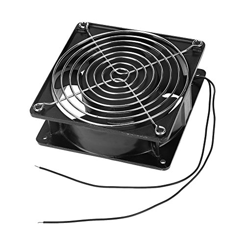 Inkubator Lüfter, Kunststoff Hatchery Machine Fan Cold Wind Chiller Ventilator Leichter Tragbarer Luftbelüftung Zubehör Kleine Brütereimaschinen Inkubatoren Für Aroma Diffusor Projektor AC 220-240V von Tiiyee