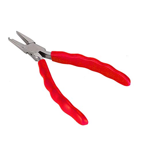 Nasenpad Zange, DIY Handwerk Brillen Zangen Spitzzangen Rundzange Flachzange Biegezange,Mikro Edelstahl Gummi Brillenpad Justier Montagezange Optische Brillen Arme Rahmen Klammerreparatur Handwerkzeug von Tiiyee