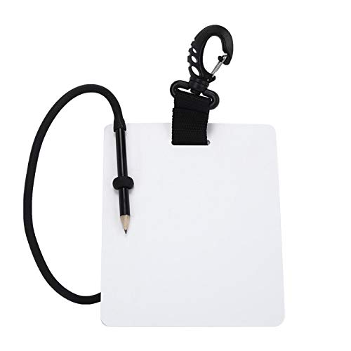 Tauchen Schreibtafel, Schreiben Slate Board Tragbare Sport Diving Mit Swivel Clip Graphit Bleistift Schwimmen Zubehör Writing Unterwasser Verstellbare Schreibplatte Tauch Ausrüstungstafel Unisex-Adult Tauchen Schreibtafel, Schreiben Slate Board Tragbare Sport Diving Mit Swivel Clip Graphit Bleistift Schwimmen Zubehör Writing Unterwasser Verstellbare Schreibplatte Tauch Ausrüstungstafel Unisex-Adult von Tiiyee