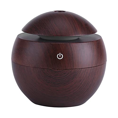 Tiiyee Aroma Diffuser, Aromatherapie Diffusoren Luftbefeuchter ätherische öle USB Kugelform Luftreiniger 130ml Mini Raumbefeuchter Ultraschall Für Schlafzimmer Büro Yoga Spa Wohnzimmer Braun Tiiyee Aroma Diffuser, Aromatherapie Diffusoren Luftbefeuchter ätherische öle USB Kugelform Luftreiniger 130ml Mini Raumbefeuchter Ultraschall Für Schlafzimmer Büro Yoga Spa Wohnzimmer Braun von Tiiyee