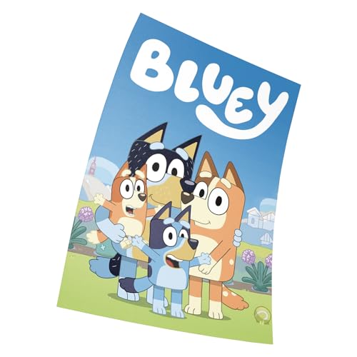 Bluey Poster 15x23 inches 38x58 cm (380X580mm) Rahmenlos Poster Dekorative Wandgeschenke von Tijazgeki