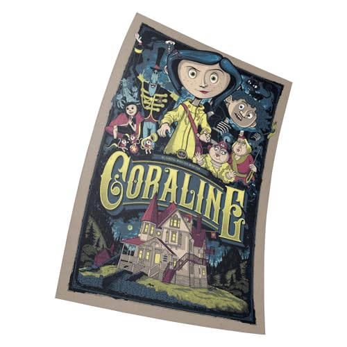 Coraline Special Movie Poster 15x23 inches 38x58 cm (380X580mm) Rahmenlos Poster Dekorative Wandgeschenke von Tijazgeki