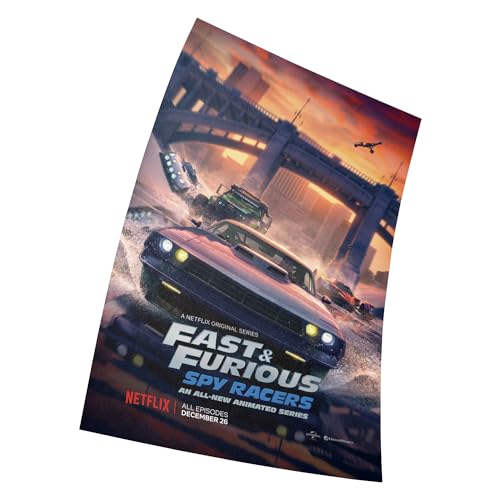 Fast & Furious Spy Racers Poster 15x23 inches 38x58 cm (380X580mm) Rahmenlos Poster Dekorative Wandgeschenke von Tijazgeki