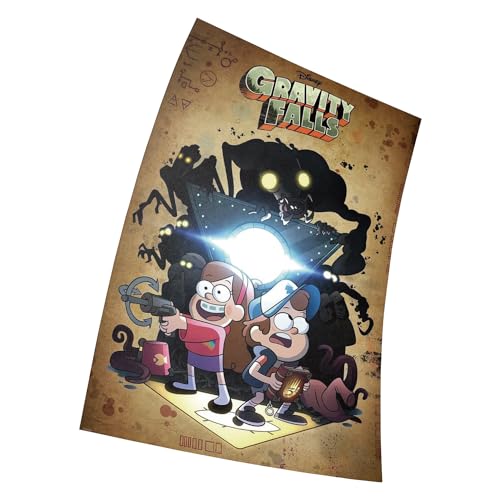 Gravity Falls Poster 15x23 inches 38x58 cm (380X580mm) Rahmenlos Poster Dekorative Wandgeschenke von Tijazgeki