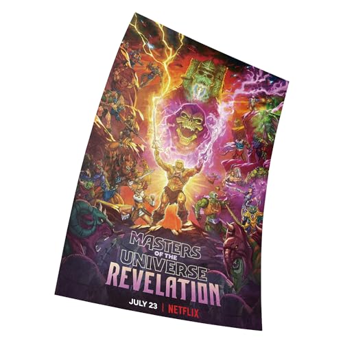 Masters of the Universe Revelation Poster 15x23 inches 38x58 cm (380X580mm) Rahmenlos Poster Dekorative Wandgeschenke von Tijazgeki