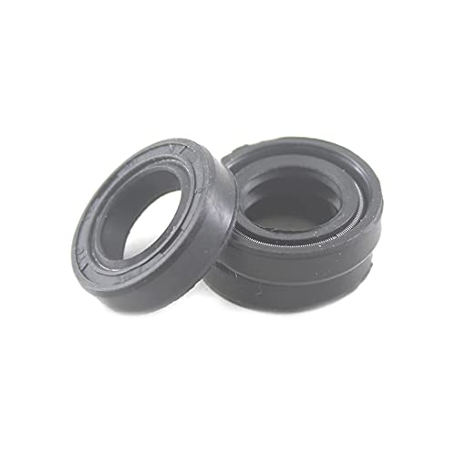 10Pcs Tc Skelett Öldichtung Schwarz Tc Wellendichtring, 20X32X10mm 10Pcs Tc Skelett Öldichtung Schwarz Tc Wellendichtring, 20X32X10mm von TikTako