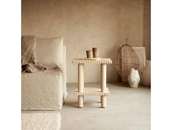 Ablagetisch aus Mindiholz - Natur - Mindi Ablagetisch aus Mindiholz - Natur - Mindi von Tikamoon