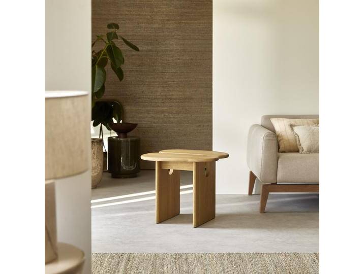 Ablagetisch aus massiver Eiche Sophia - Natur - Oak von Tikamoon