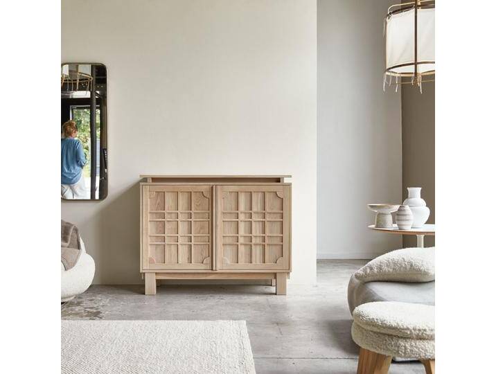 Anrichte aus Eiche massiv 120 cm Bodi - Natur - Oak Anrichte aus Eiche massiv 120 cm Bodi - Natur - Oak von Tikamoon