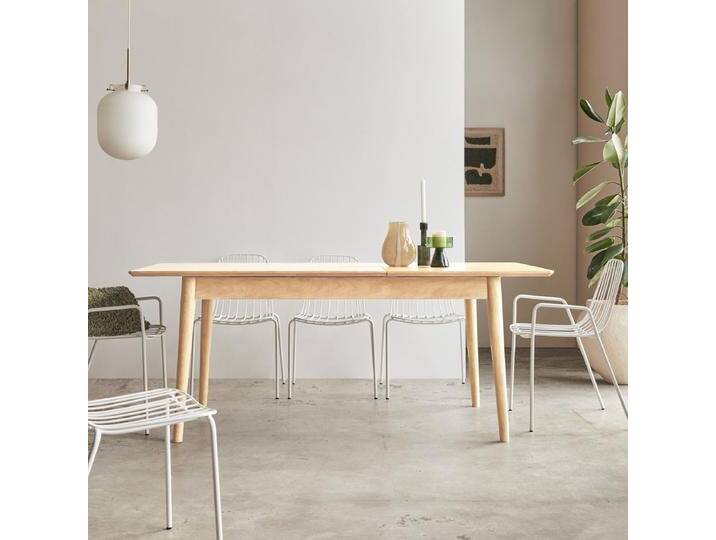 Ausziehbarer Tisch aus massivem Mangoholz, 4–6 Pers. - Natur - Mango Ausziehbarer Tisch aus massivem Mangoholz, 4–6 Pers. - Natur - Mango von Tikamoon