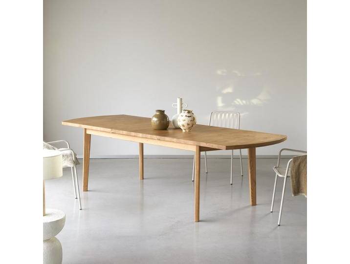 Ausziehtisch aus massivem Eichenholz 6-12 Pers. - Natur - Oak von Tikamoon