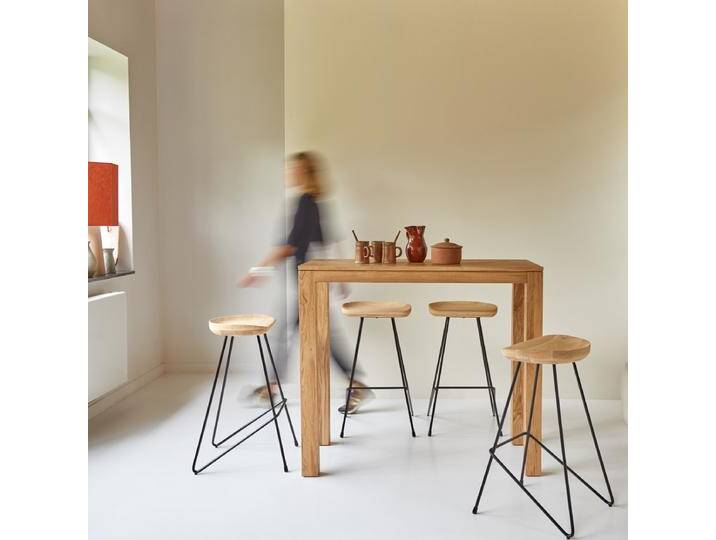 Bartisch aus massivem Eichenholz 2-4 Pers. Eden - Natur - Oak Bartisch aus massivem Eichenholz 2-4 Pers. Eden - Natur - Oak von Tikamoon